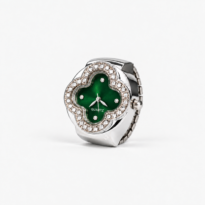 CLEEF RING | SILVER GREEN