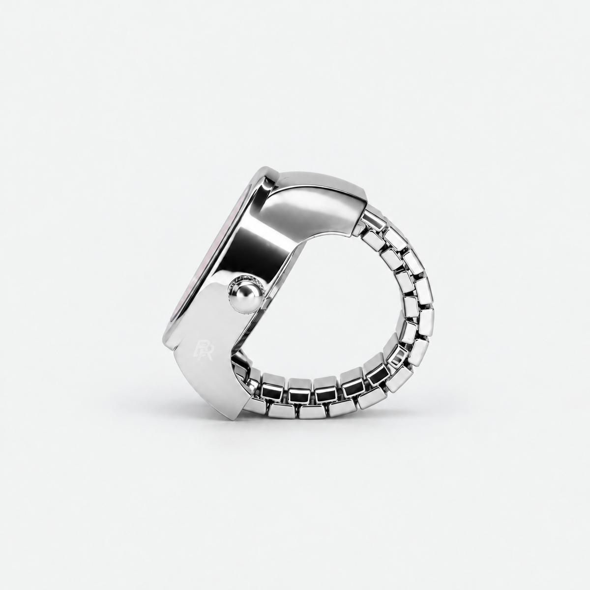 NAUTILUS RING | SILVER PINK