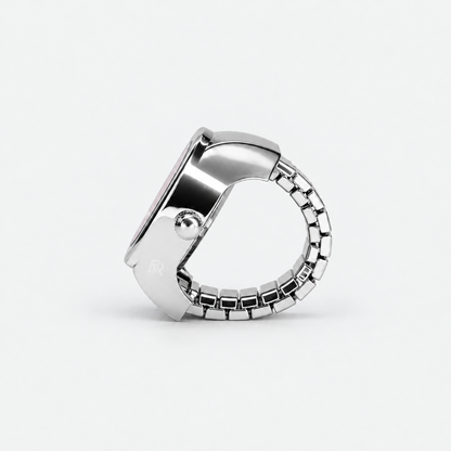 NAUTILUS RING | SILVER PINK