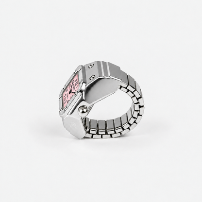 SANTOS RING | SILVER PINK