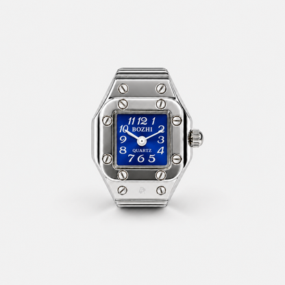 SANTOS RING | SILVER BLUE