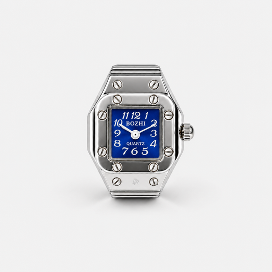 SANTOS RING | SILVER BLUE