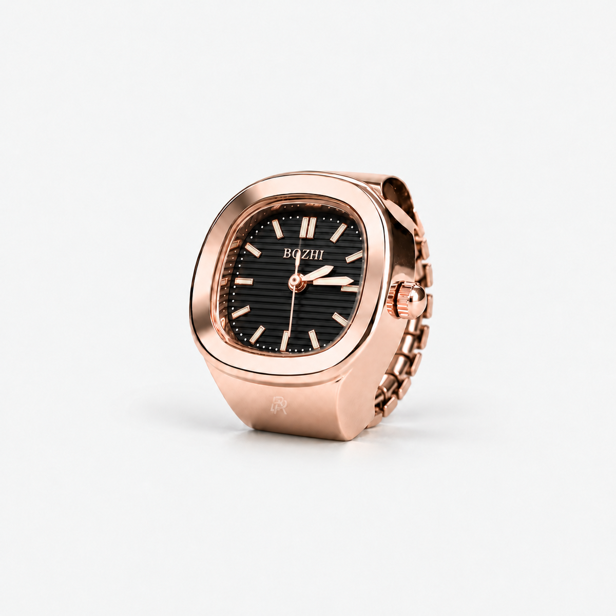 NAUTILUS RING | ROSE BLACK