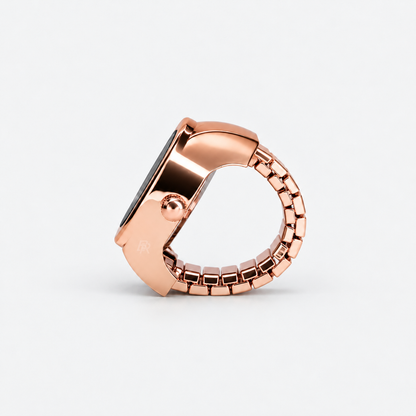 NAUTILUS RING | ROSE BLACK