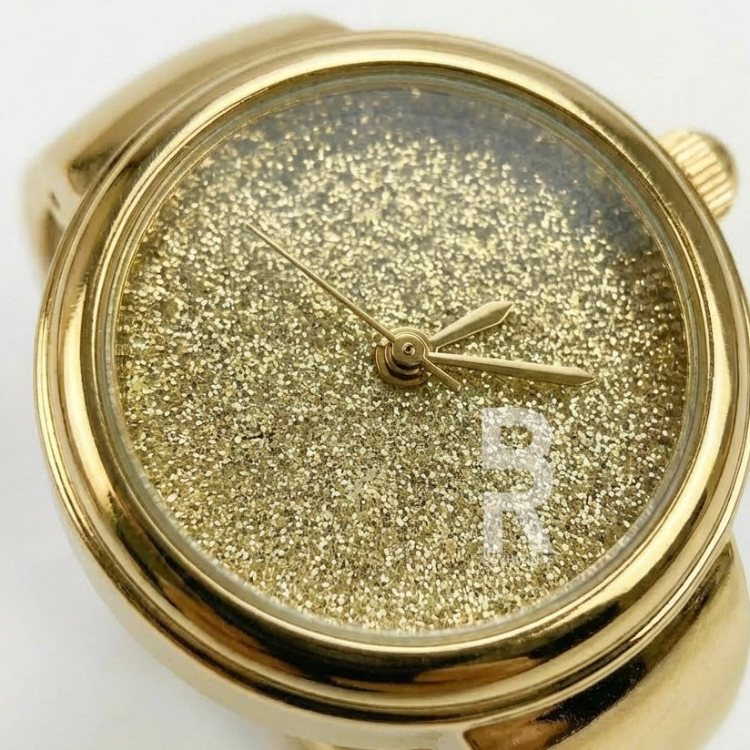 GLITTER RING | GOLD