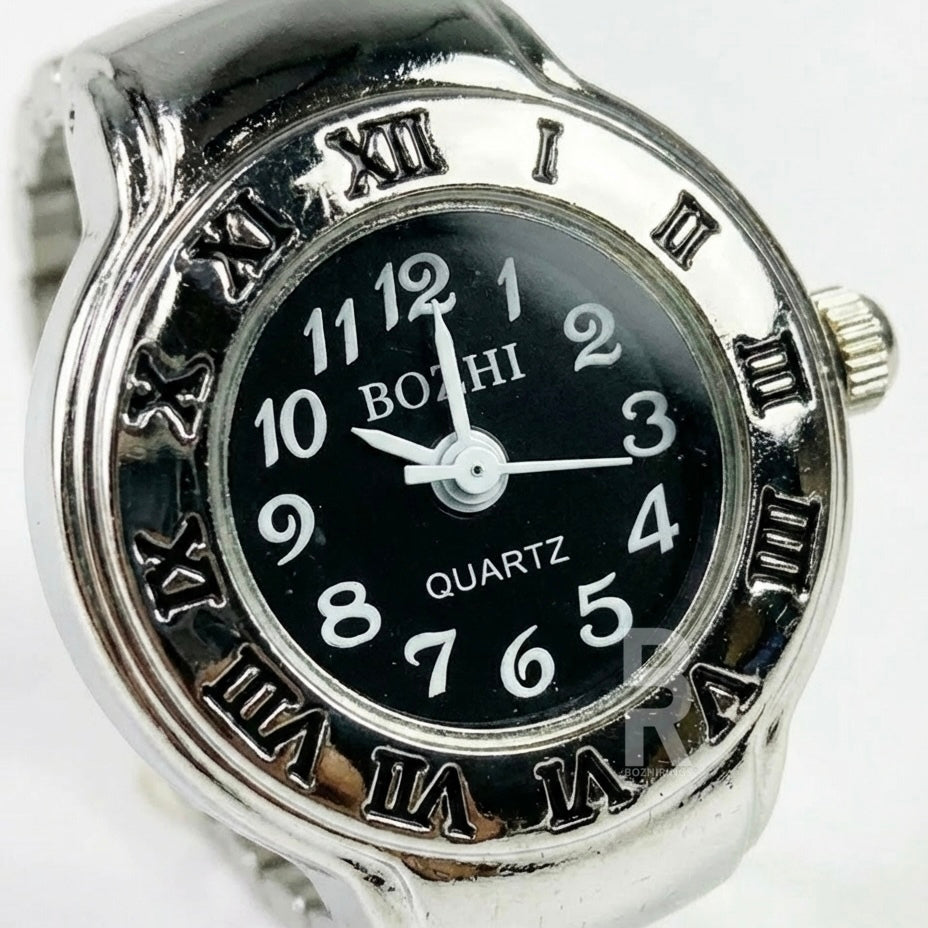 ROMA RING | SILVER BLACK