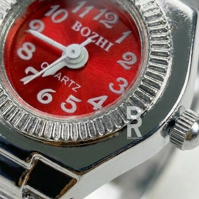 MILANO RING | SILVER RED