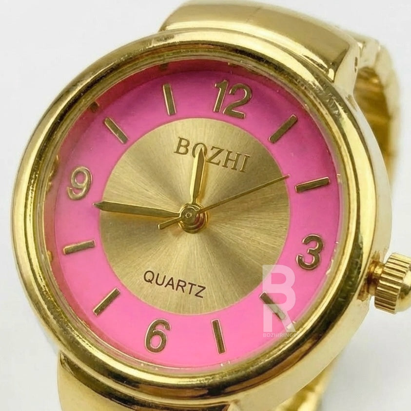 MIDNIGHT RING | GOLD PINK