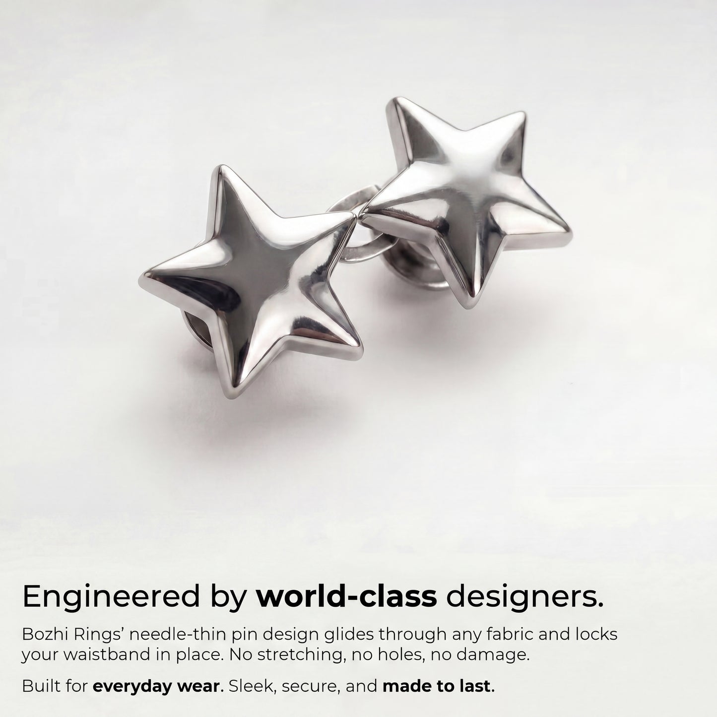 BOZHI PINS | STARS SILVER