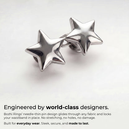 BOZHI PINS | STARS SILVER