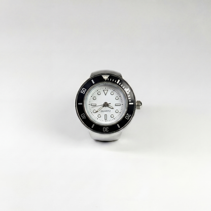 GMT RING | SILVER BLACK