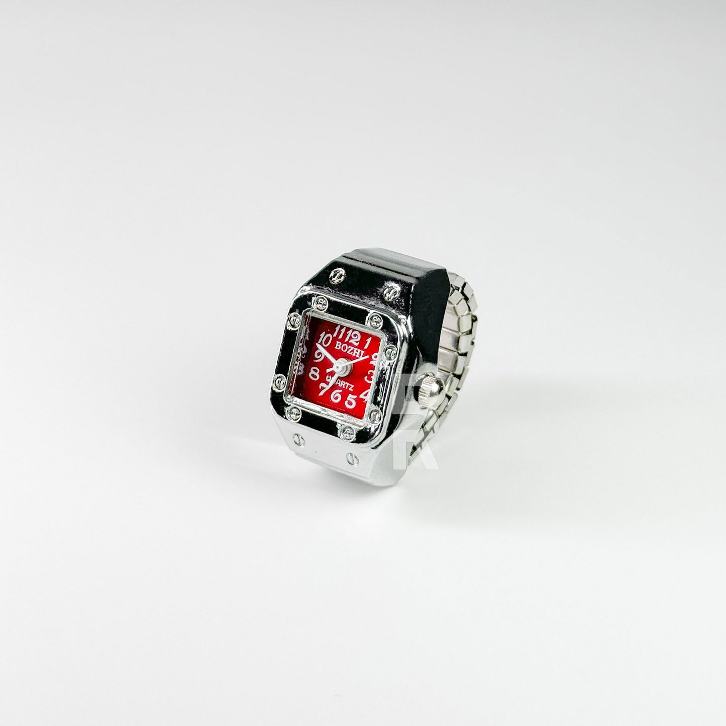 SANTOS RING | SILVER RED
