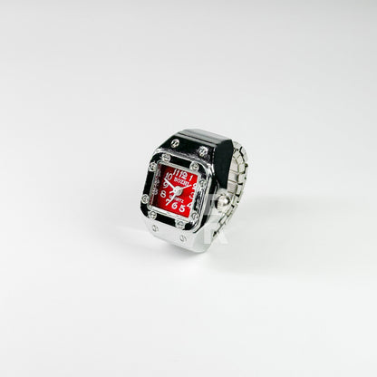 SANTOS RING | SILVER RED