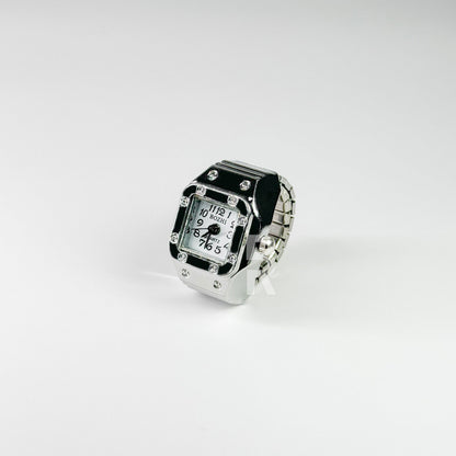 SANTOS RING | SILVER WHITE