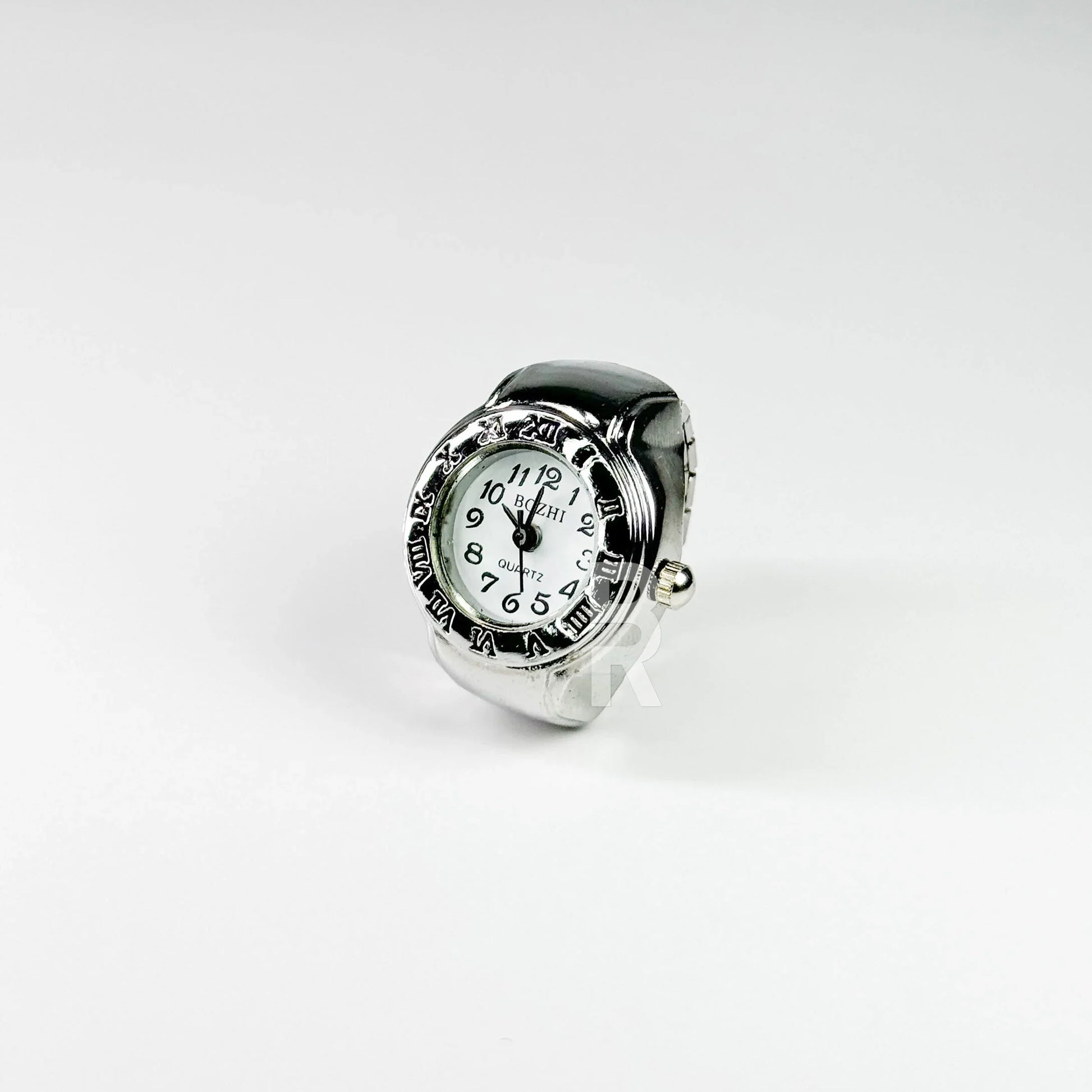 ROMA RING | SILVER WHITE - Bozhirings