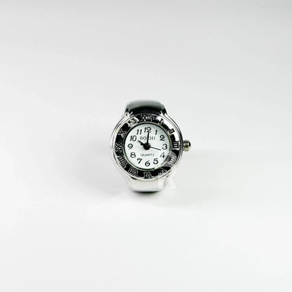 ROMA RING | SILVER WHITE - Bozhirings