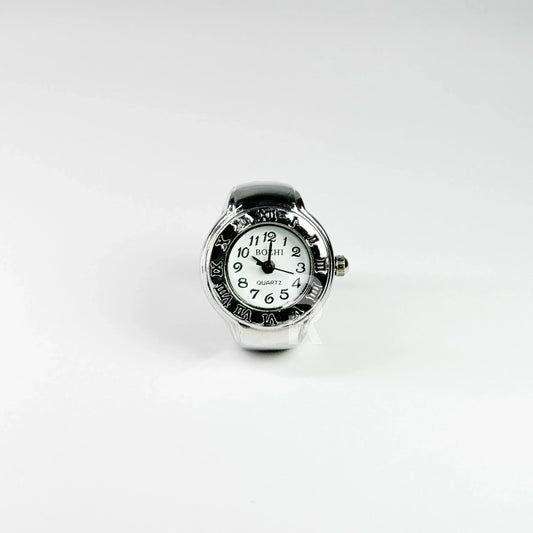 ROMA RING | SILVER WHITE - Bozhirings