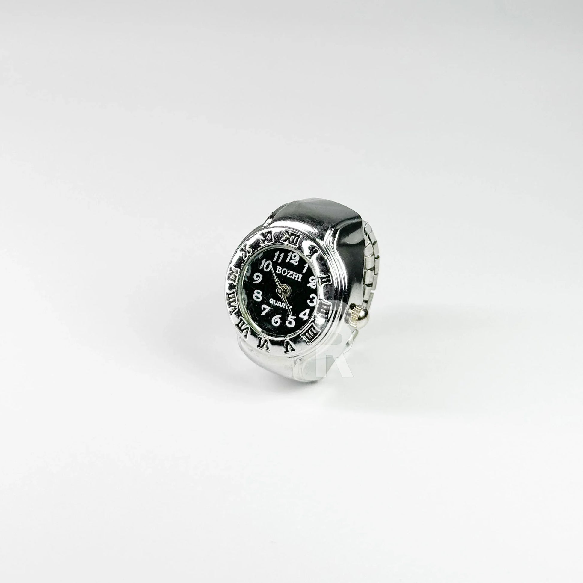 ROMA RING | SILVER BLACK - Bozhirings