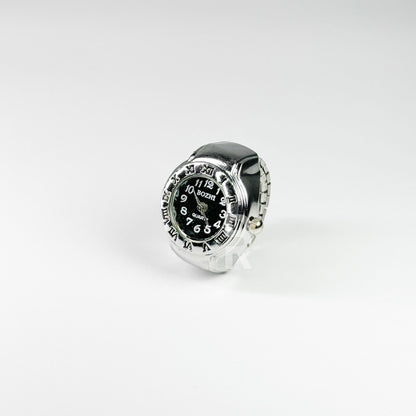 ROMA RING | SILVER BLACK