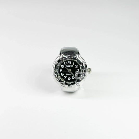 ROMA RING | SILVER BLACK - Bozhirings