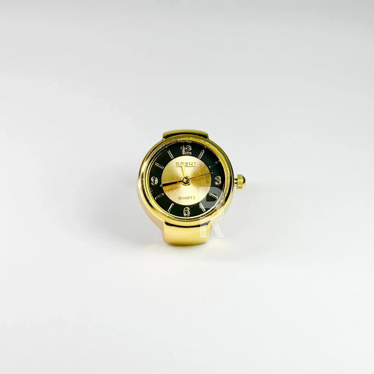 MIDNIGHT RING | GOLD BLACK - Bozhirings