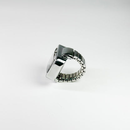 VINTAGE RING I SILVER BLACK