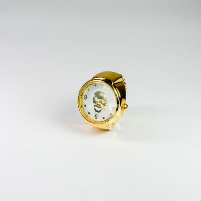 SKULL RING | GOLD